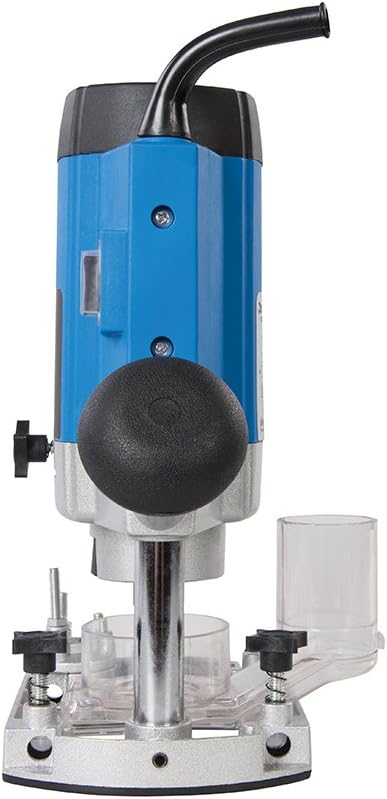 Silverline 329863 Oberfräse, 1/4 Zoll, 1020 W 1 Blau, 1 Blau