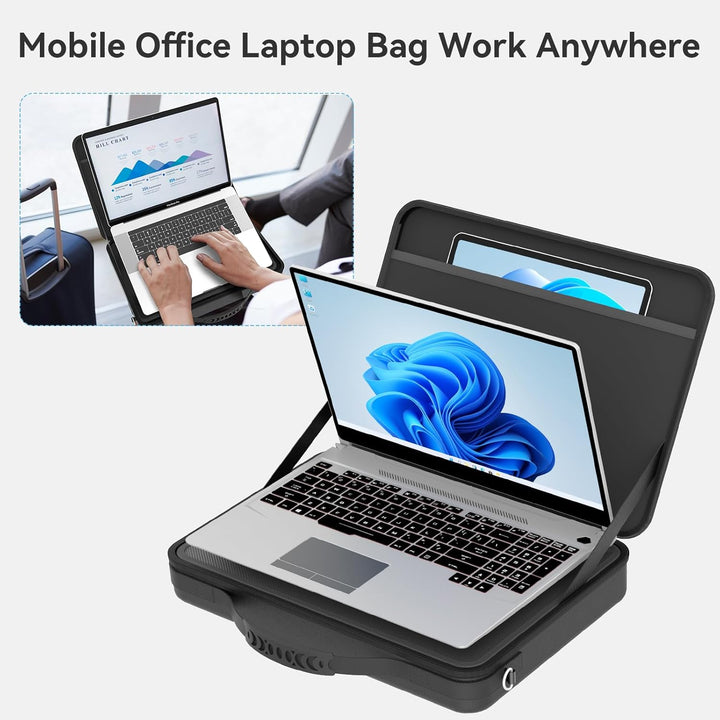 Smatree Laptop Schultertasche für 15,6 Zoll HP ZBook Power G9/G10/G10A, für 15,6 Zoll EliteBook 655/