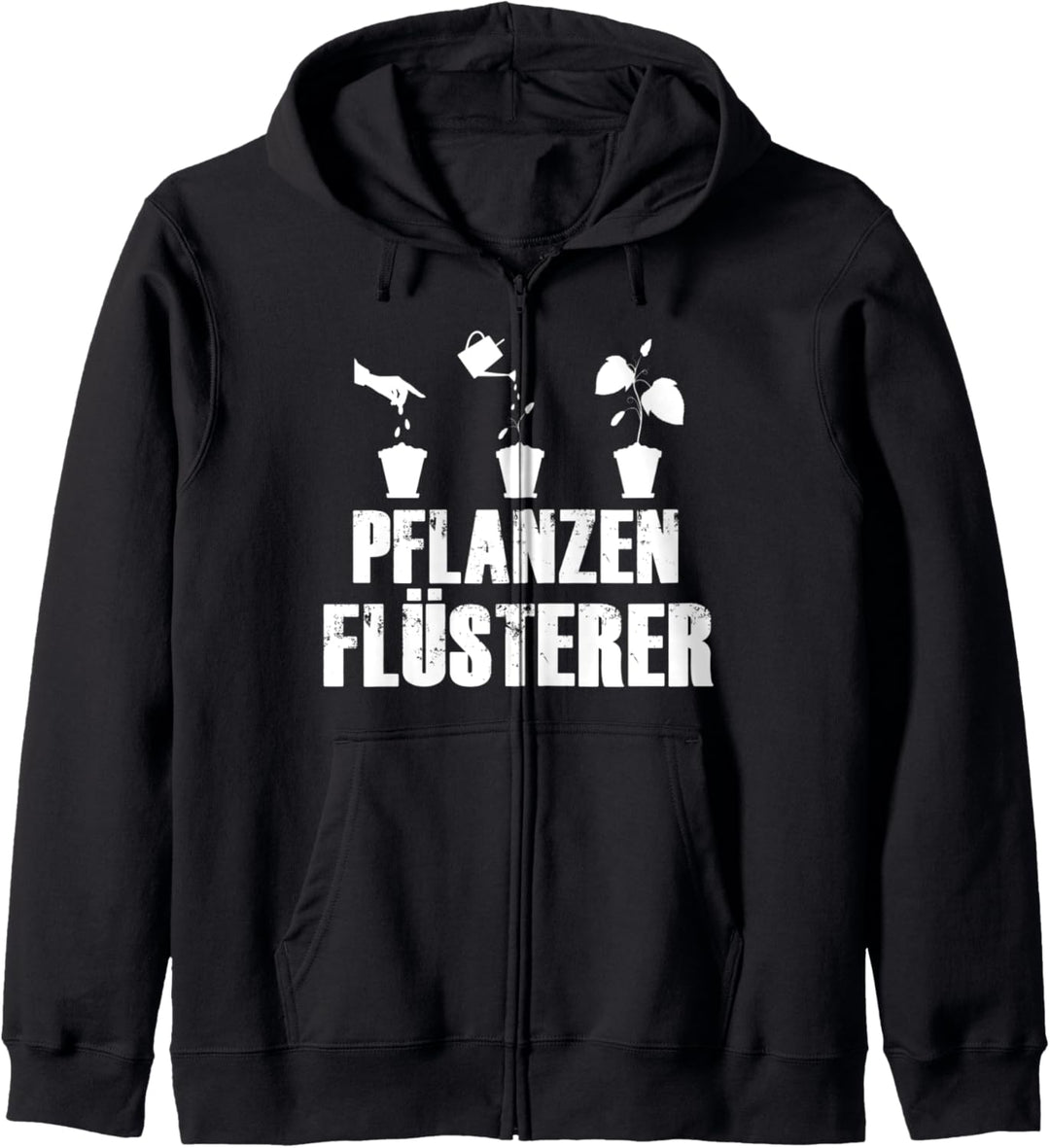 Pflanzen Flüsterer Kapuzenjacke