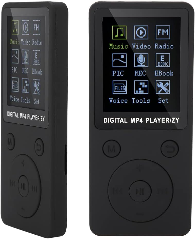Dpofirs Music MP4-Player für Studenten, tragbare MP3-Player für Sport, multifunktionale MP4-Unterstü