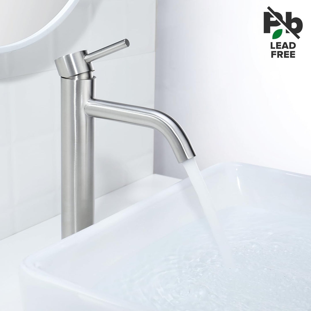 Decaura hoch Waschtischarmatur Badezimmer Bad Wasserhan Waschbecken Armatur Einhand Mischbatterie Ed