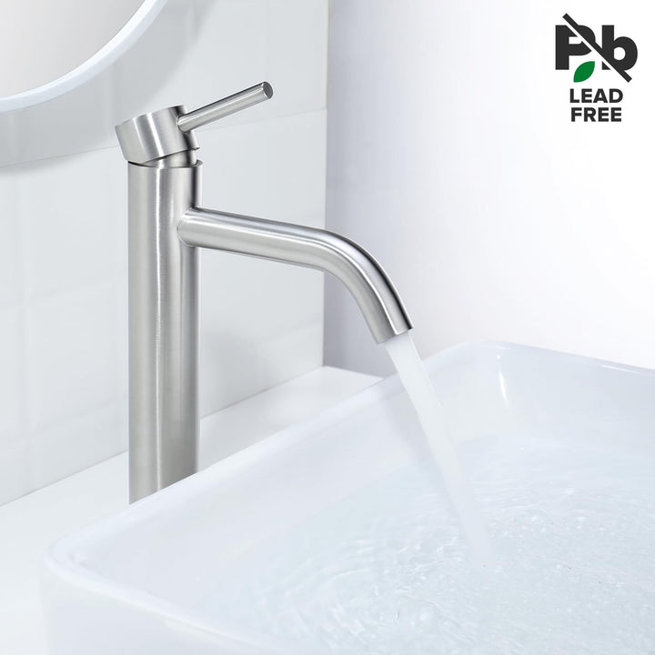 Decaura hoch Waschtischarmatur Badezimmer Bad Wasserhan Waschbecken Armatur Einhand Mischbatterie Ed