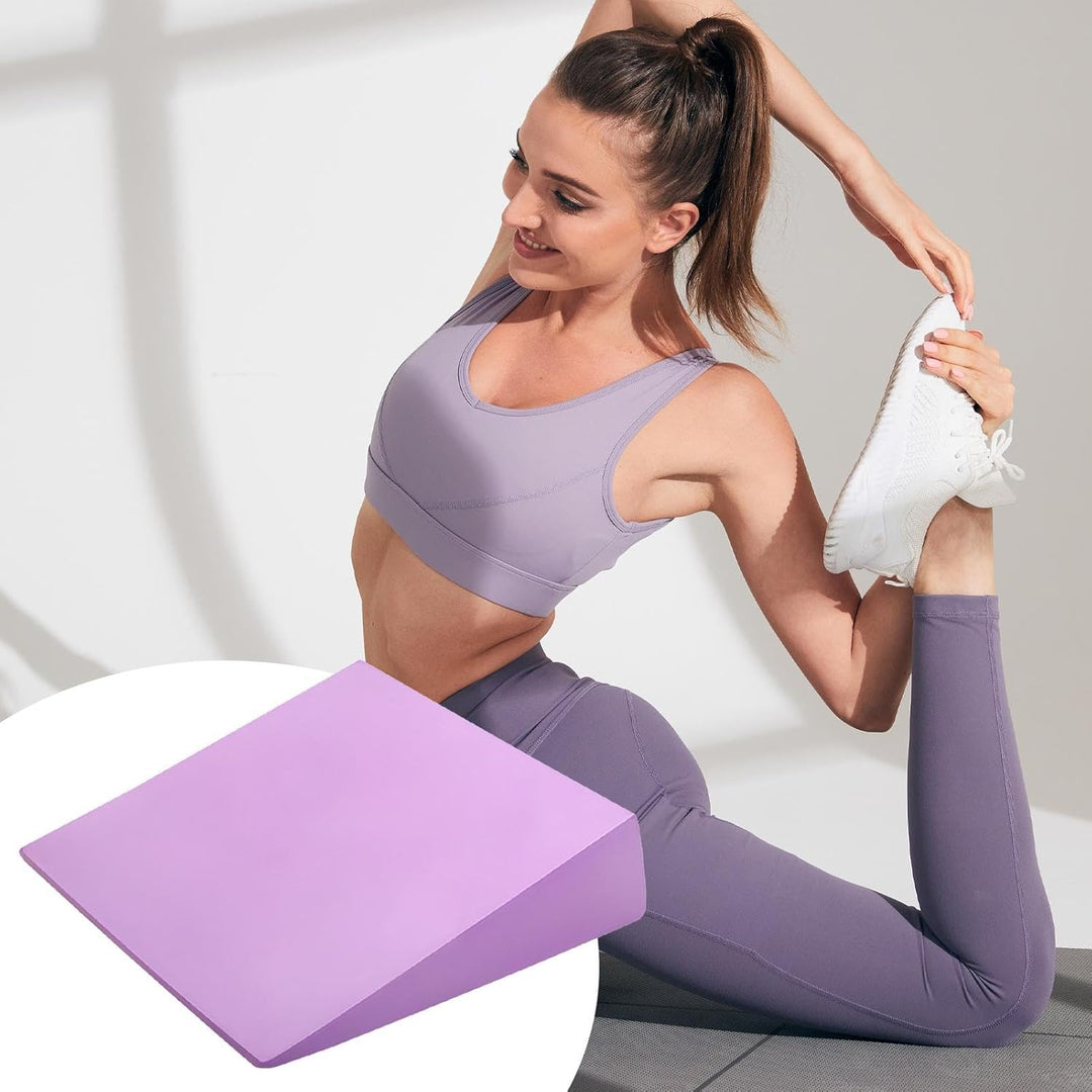 Foam Wedge Blocks | Squat Wedge Block Foam | Stretching Yoga Wedge | Fusskeile Dehnungsblöcke | Trai
