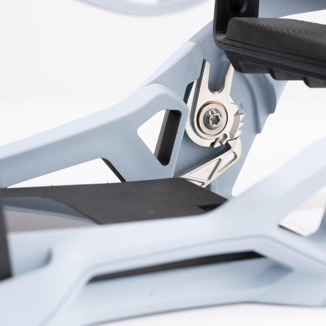 Nidecker Supermatic Snowboard – Universelle, doppelt einsteckbare automatische Bindung – Komfortabel