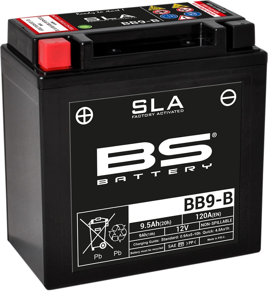 BS Battery 300636 BTZ10S AGM SLA Motorrad Batterie,