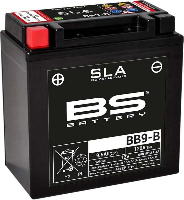 BS Battery 300636 BTZ10S AGM SLA Motorrad Batterie,