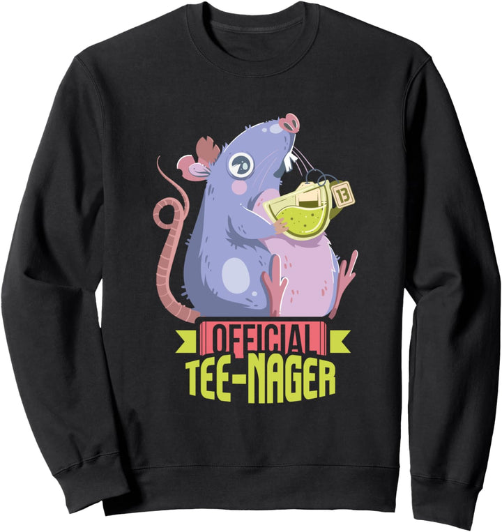 Official Tee-Nager I 13.Geburtstag Wortspiel I Teenager Sweatshirt