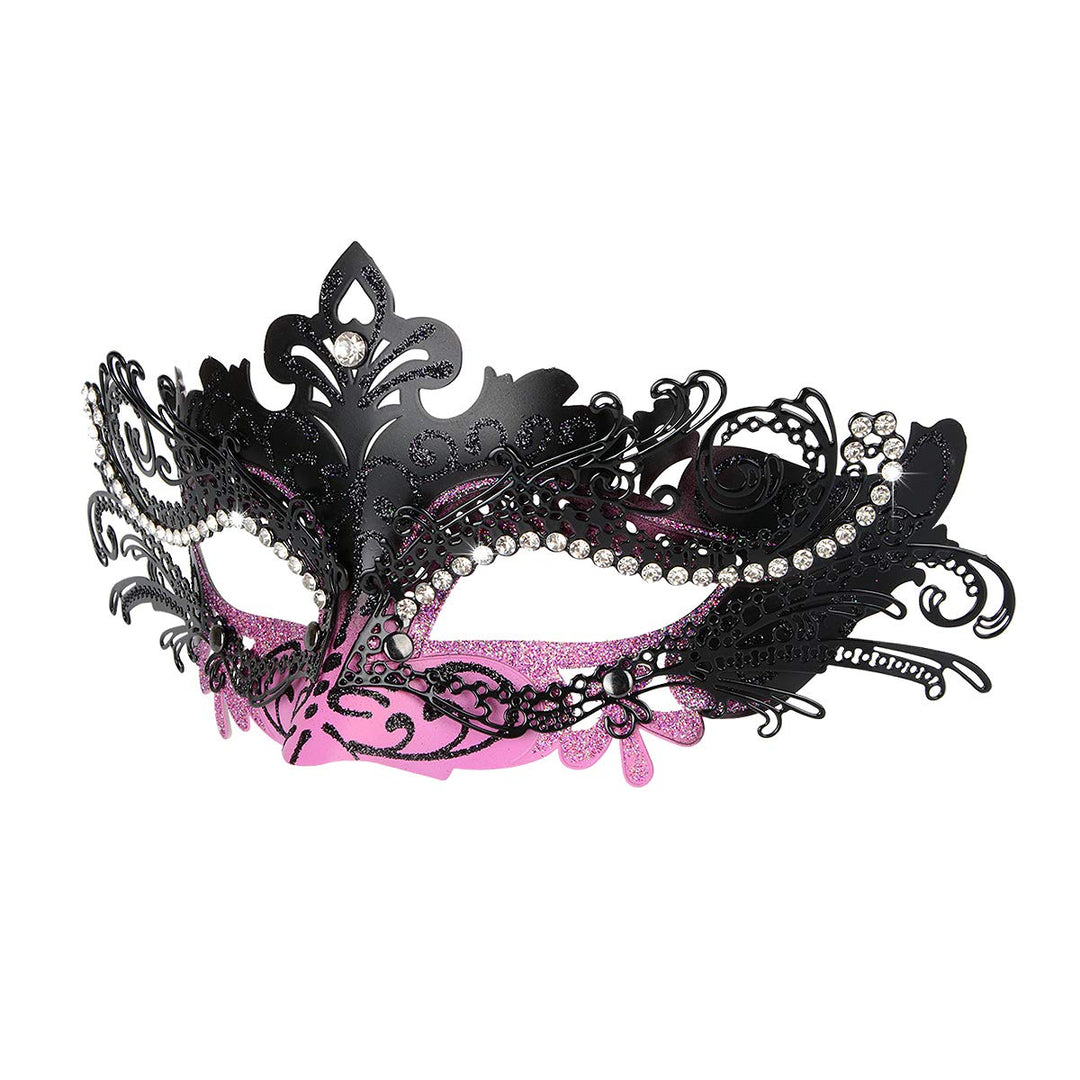 Hoshin Maskerade Maske, Karneval Dekorationen Venezianische Masken für Frauen (Lila &amp; Schwarz) Einhe