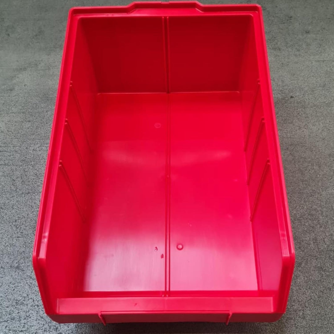 RODOPI 9er Set Stapelboxen, Grösse XL | Sichtlagerkästen 489x304x185mm | Robuste Lagerboxen für Werk