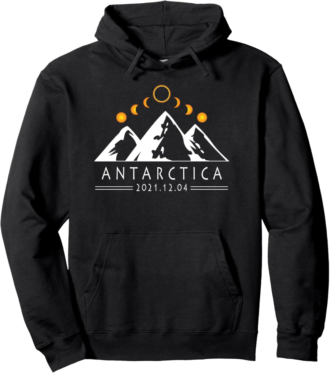 Antarktis Totale Sonnenfinsternis Dezember 2021 Pullover Hoodie