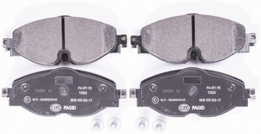 HELLA PAGID 8DB 355 023-171 Bremsbelagsatz - T2502 - Dicke/Stärke: 20.3mm - Bremssystem: TRW - für V