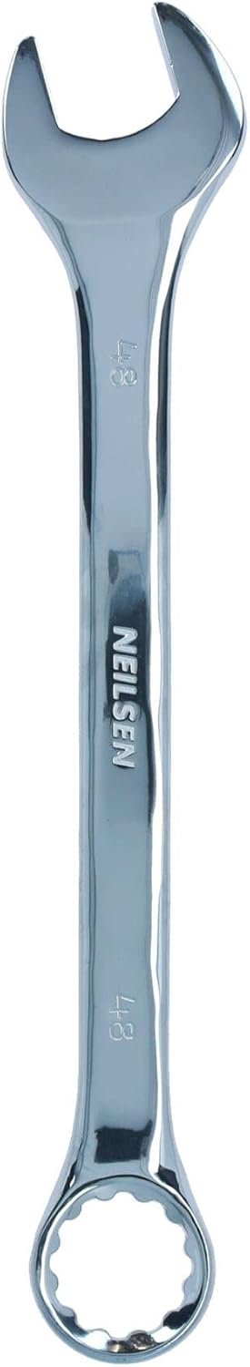 AB Tools 48 mm metrischer Kombi-Ringschlüssel, extra langer Bi-Hex-Ring