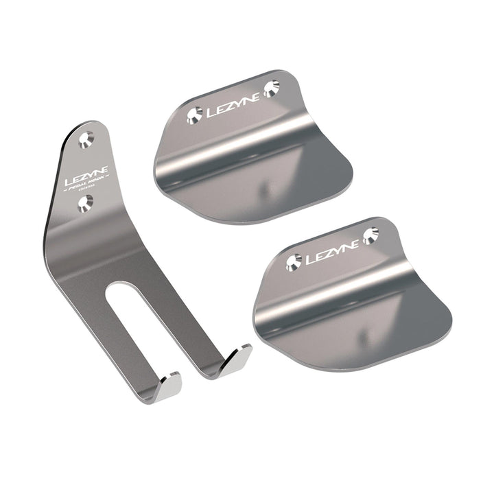 Lezyne Unisex – Erwachsene Stainless Pedal Hook, Silber, Einheitsgrösse