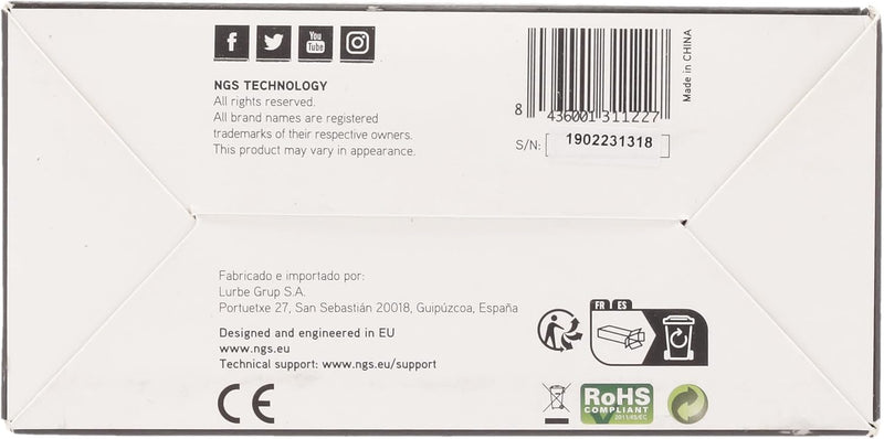 NGS W-90-90W Automatisches Universal Laptop-Ladegerät, Ladegerät mit 5V-2A USB Ausgang und 9 Adapter