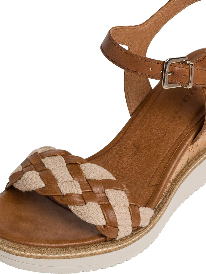 Tamaris Damen Sandalette 1-1-28305-20 normal 38 EU Cognac, 38 EU Cognac