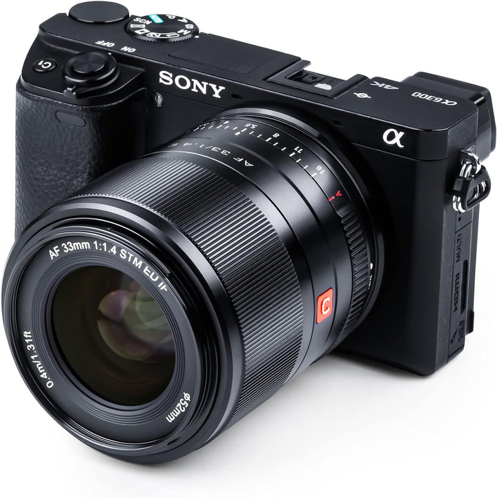 VILTROX 33mm f/1.4 F1.4 Autofokus APS-C Grosse Öffnung Prime Objektiv Kompatibel mit Sony E-Mount Ka