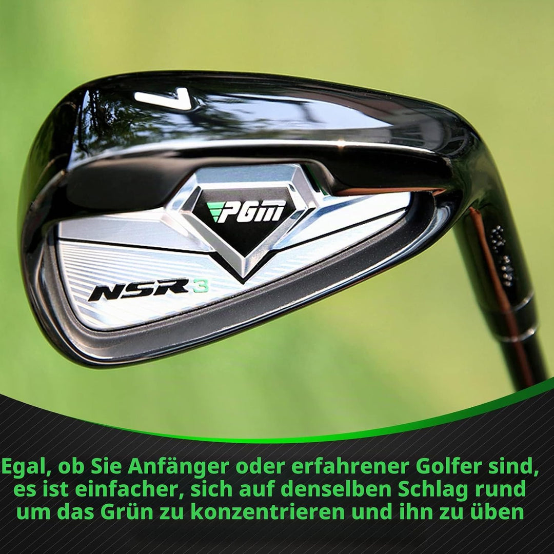 PGM Golfschläger NSR III Golf Iron Thru Gap Wedge mit Graphitschäften für Rechtshänder - S/R Flex R