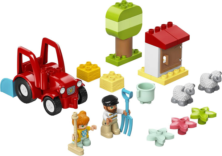 LEGO 10950 DUPLO Town Traktor und Tierpflege Spielzeug, Spielzeug