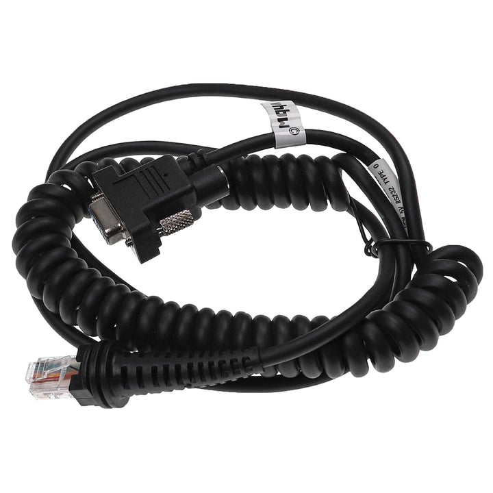 vhbw Datenkabel RJ45 Stecker auf RS232 Stecker kompatibel mit Datalogic Gryphon D100, D200, M100 Bar