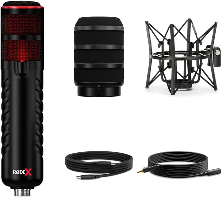 RØDE X XDM-100 Professionelles dynamisches USB-Mikrofon und virtuelle Mixing-Lösung für Streamer und