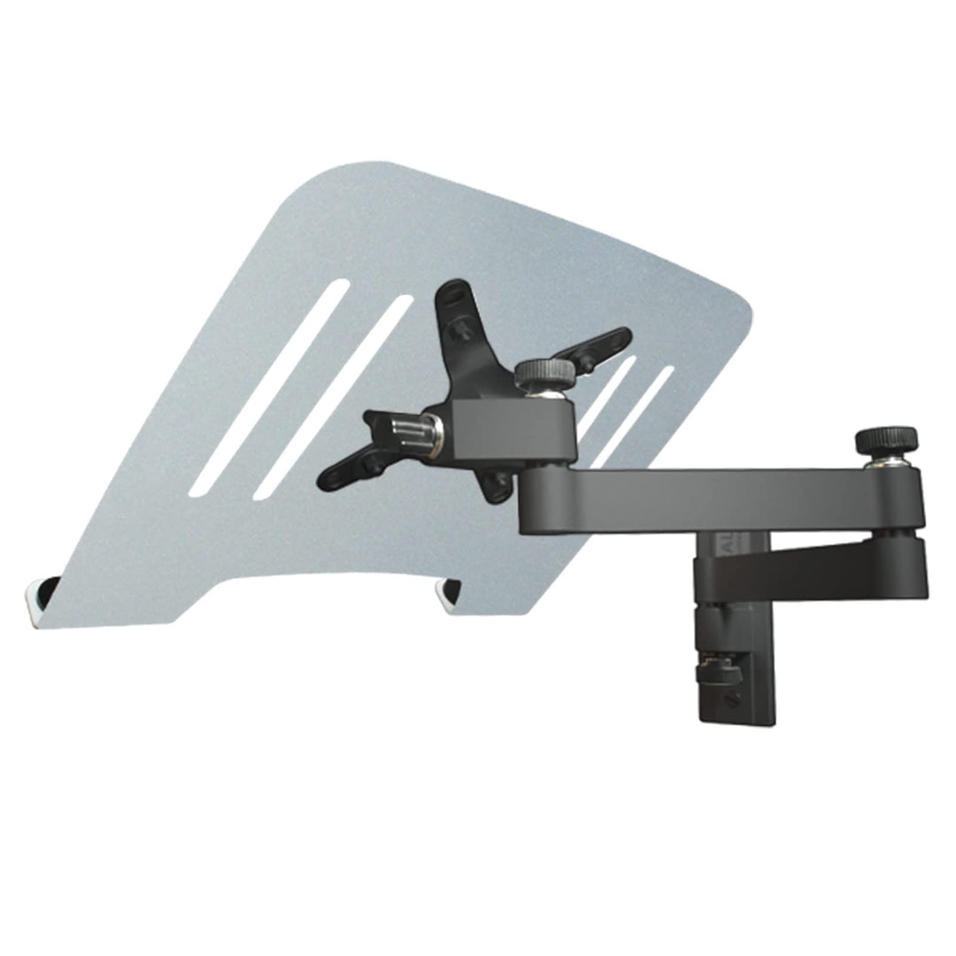 Drall Universal Wandhalterung Halterung für Laptop Netbook Tablet PC - schwarz - mit Notebook Adapte