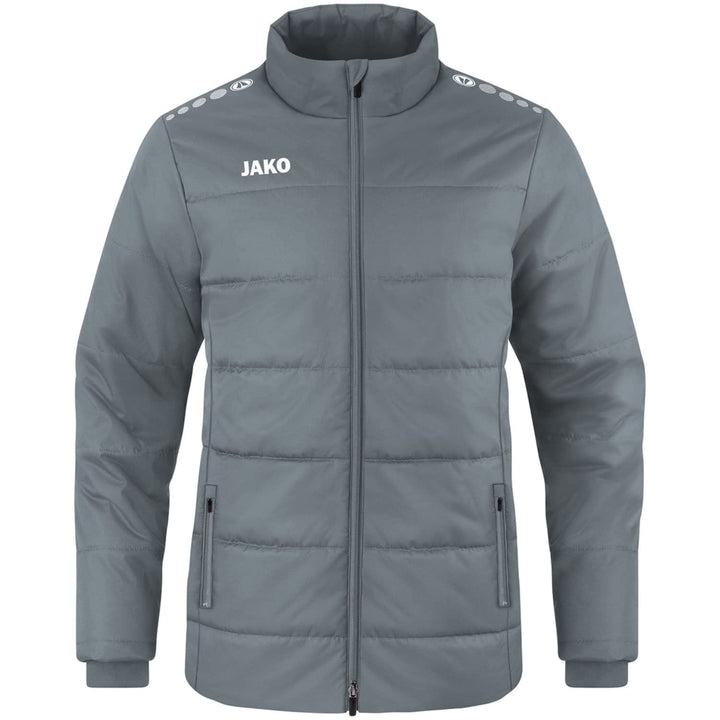 JAKO Unisex Kinder Coachjacke Team Coachjacke 140 Steingrau, 140 Steingrau