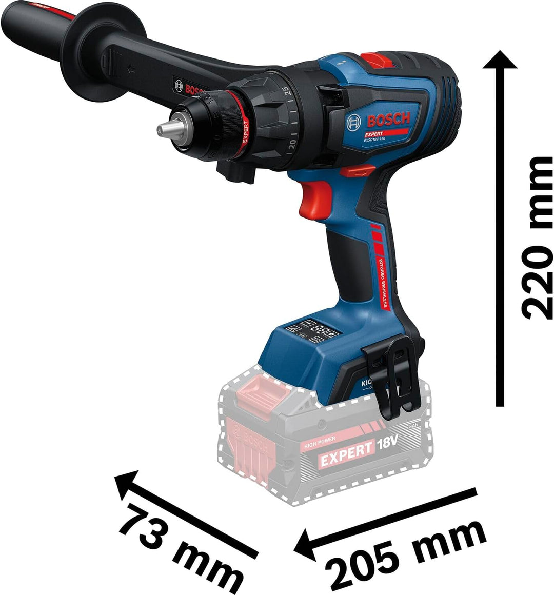BOSCH Akku-Bohrschrauber EXSR 18V-150 18 Volt