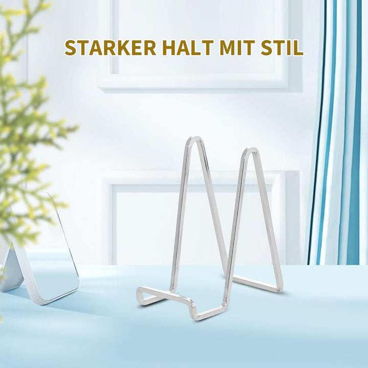 Staffelei Aufsteller Teller Ständer Metall - 3 Stück Tellerständer - Deko Tellerhalter - Dekoteller