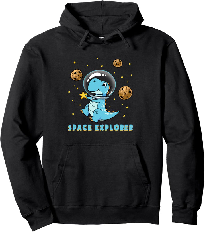 Space Dinosaurier prähistorischer Dinosaurier für Kinder oder Erwachsene Pullover Hoodie