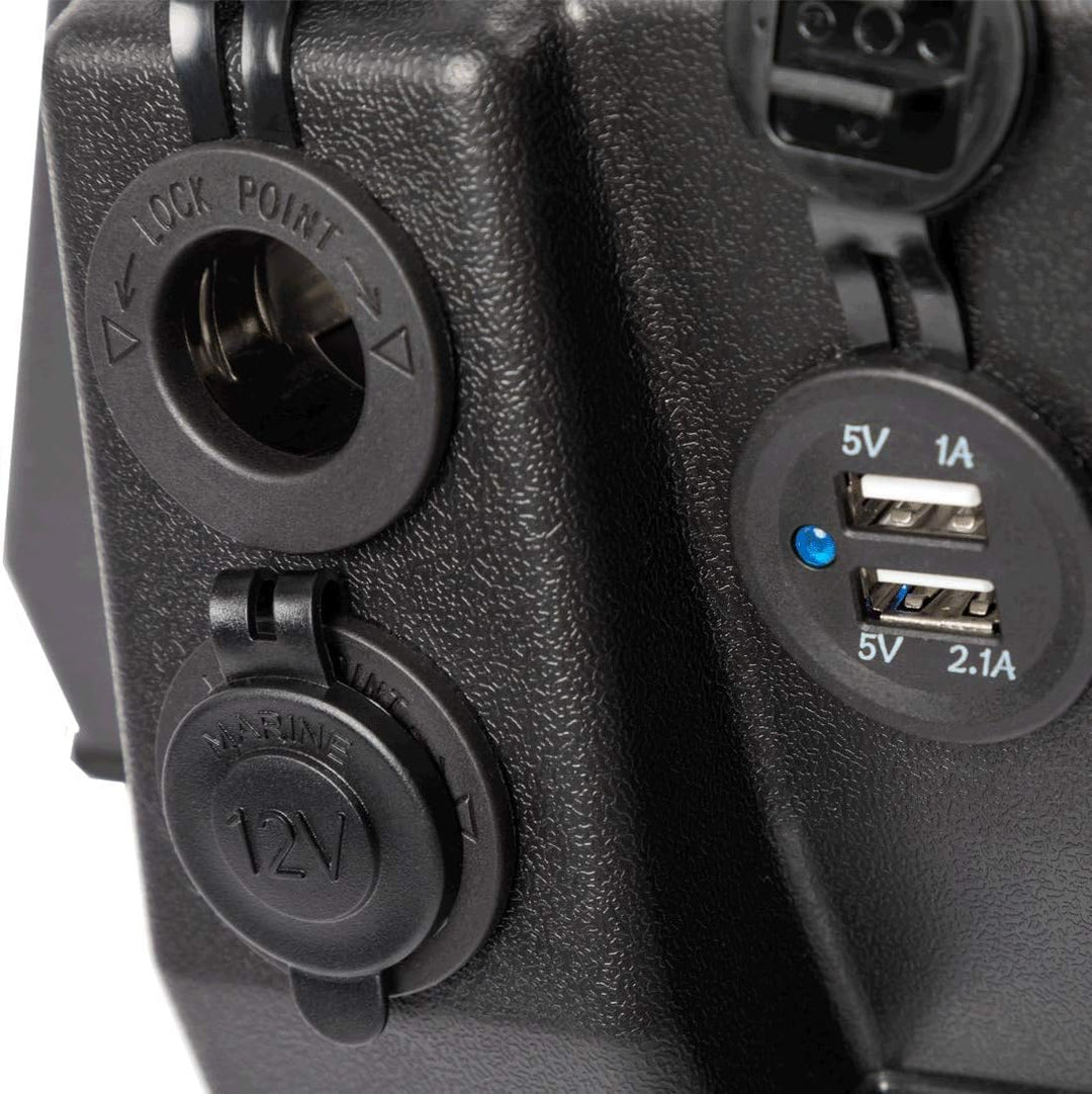 WATTSTUNDE Akku Batteriebox für 100Ah AGM Batterie - für Wohnmobil, Camper, Bootsmotor Elektromotor