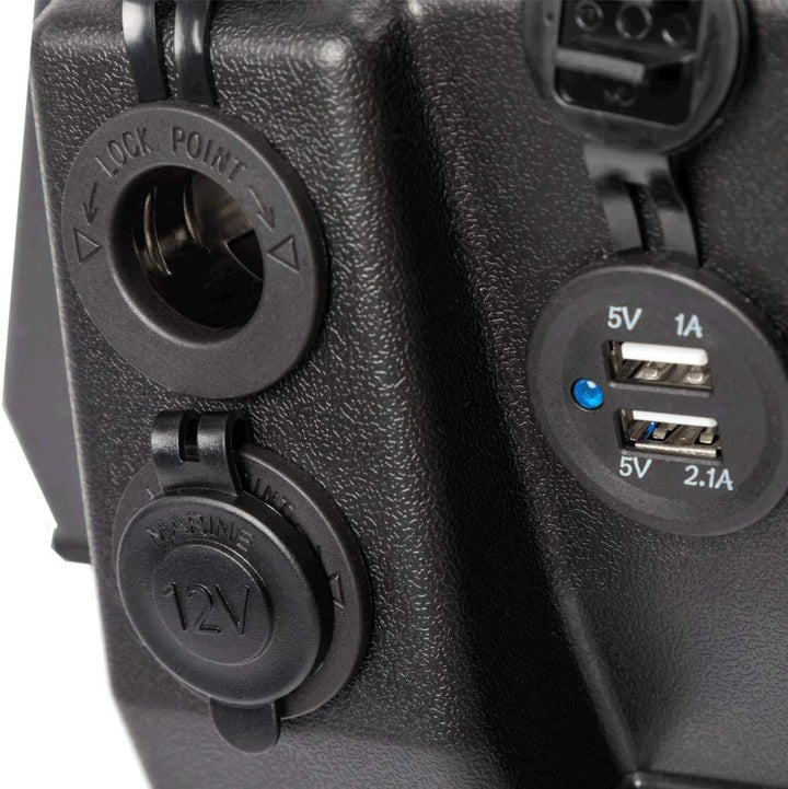 WATTSTUNDE Akku Batteriebox für 100Ah AGM Batterie - für Wohnmobil, Camper, Bootsmotor Elektromotor