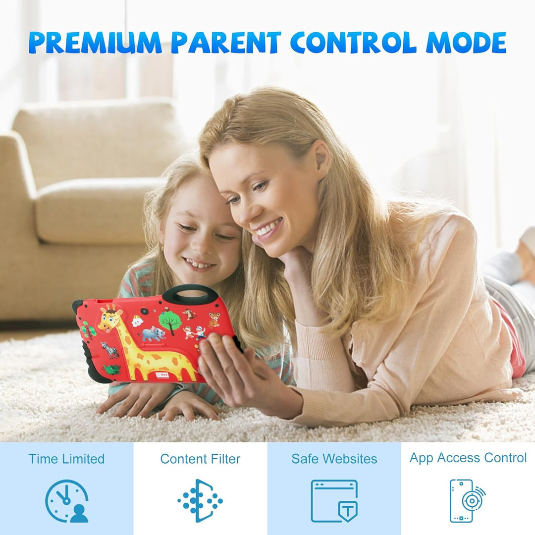C idea Kinder Tablet ab 3 Jahre, Android 13 Kinder-Tablet für Kleinkinder, 7-Zoll-Kinder-Tablet 4 GB