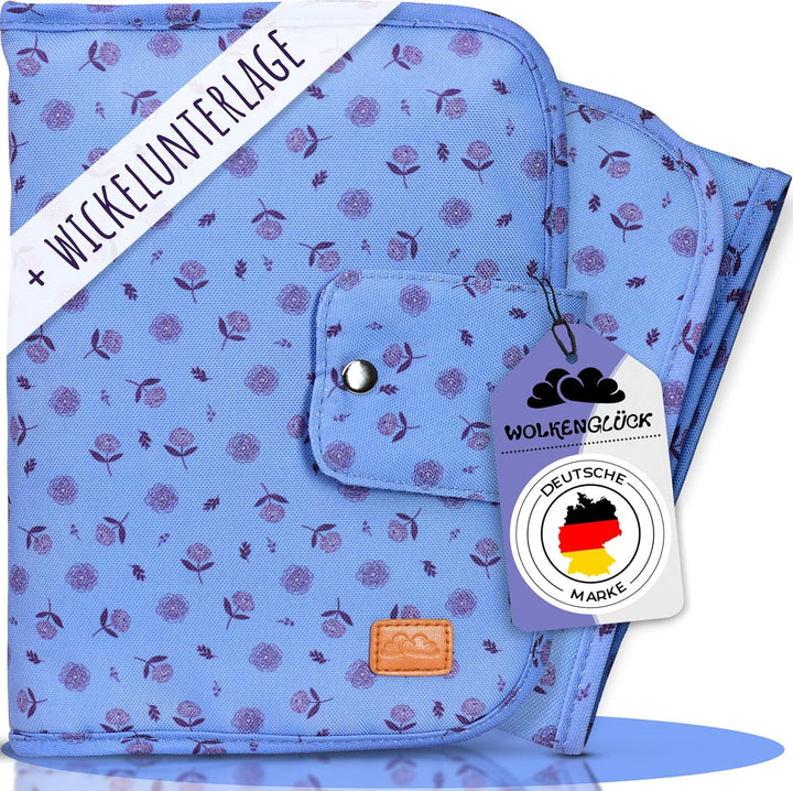 Windeltasche Blau, Blau