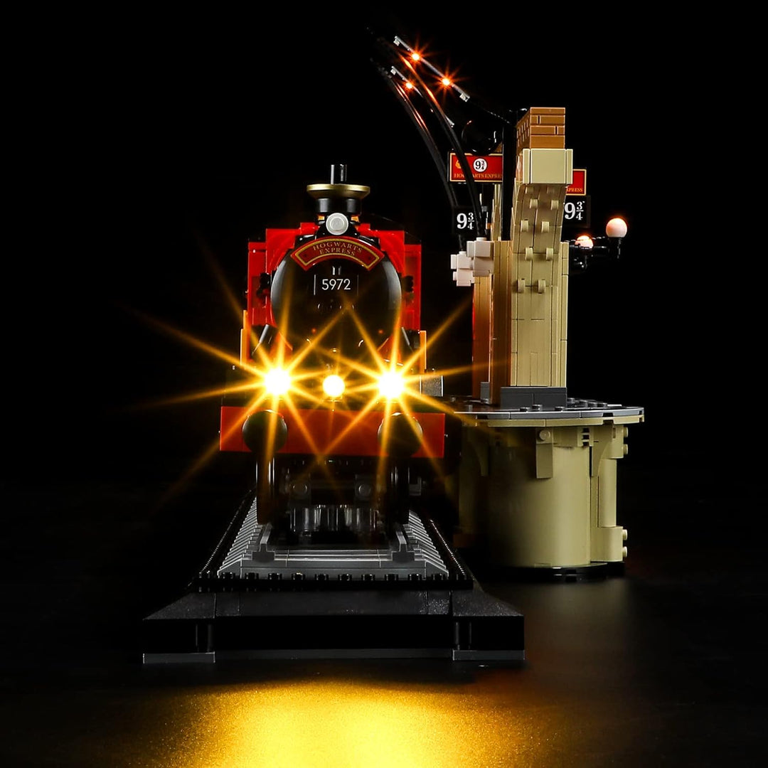 BRIKSMAX 76405 Led Licht für Lego Hogwarts Express – Sammleredition - Compatible with Lego Harry Pot