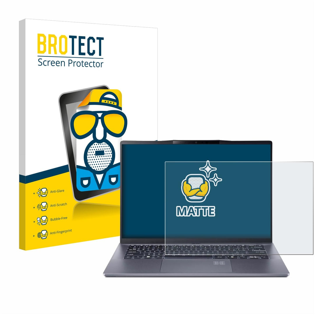 BROTECT Entspiegelungs-Schutzfolie für Acer Swift Go 14 AI Matte Displayschutz-Folie, Anti-Reflex, A