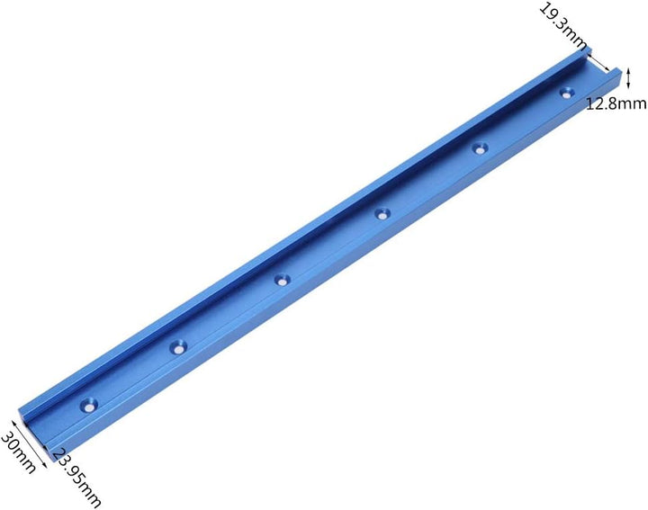 2pcs 1000mm Aluminium T-Gleis SchieneT-Schlitz Gehrungsschiene Jig für Holzbearbeitung oder Router T