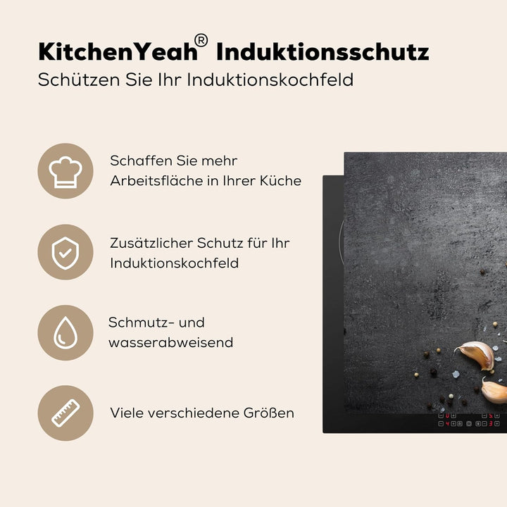 KitchenYeah© Herdabdeckplatte Einteilig Ceranfeld Abdeckplatte für Induktionsschutz Ceranfeldabdecku