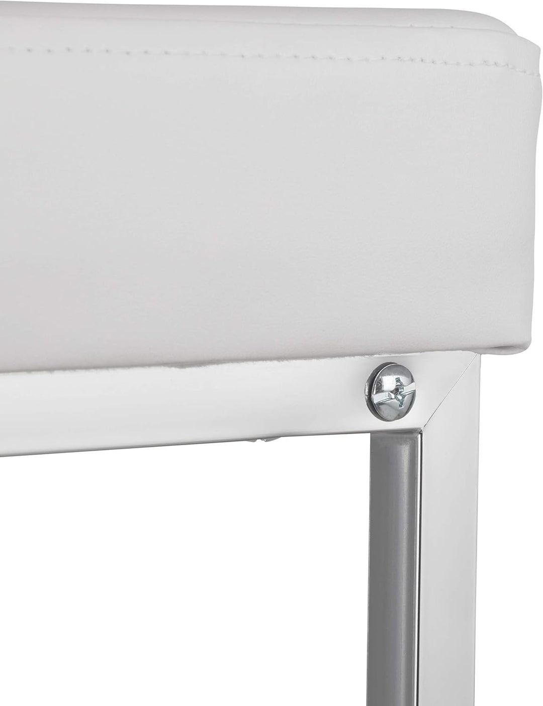 Relaxdays, weiss Hocker gepolstert, Kleiner Sitzhocker, Quadratisch, Polsterhocker mit Ablage, Badho