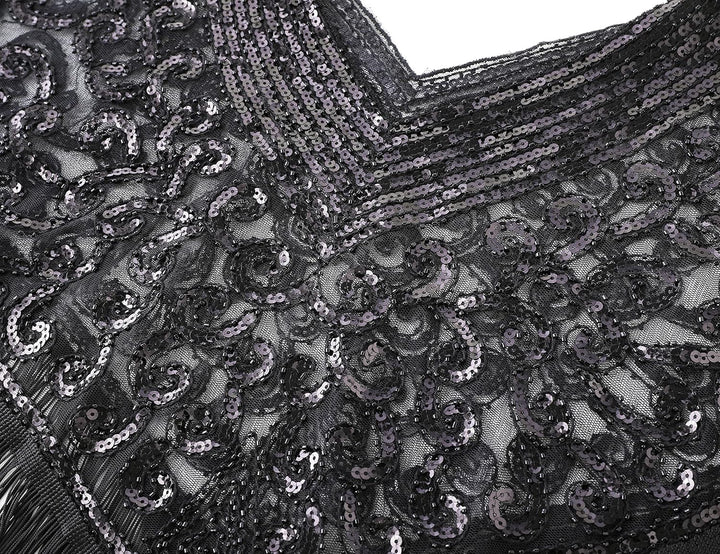 BABEYOND 1920s Retro Schal Damen Umschlagtücher für Abendkleid Hochzeit Party Braut Schal Gatsby Kos