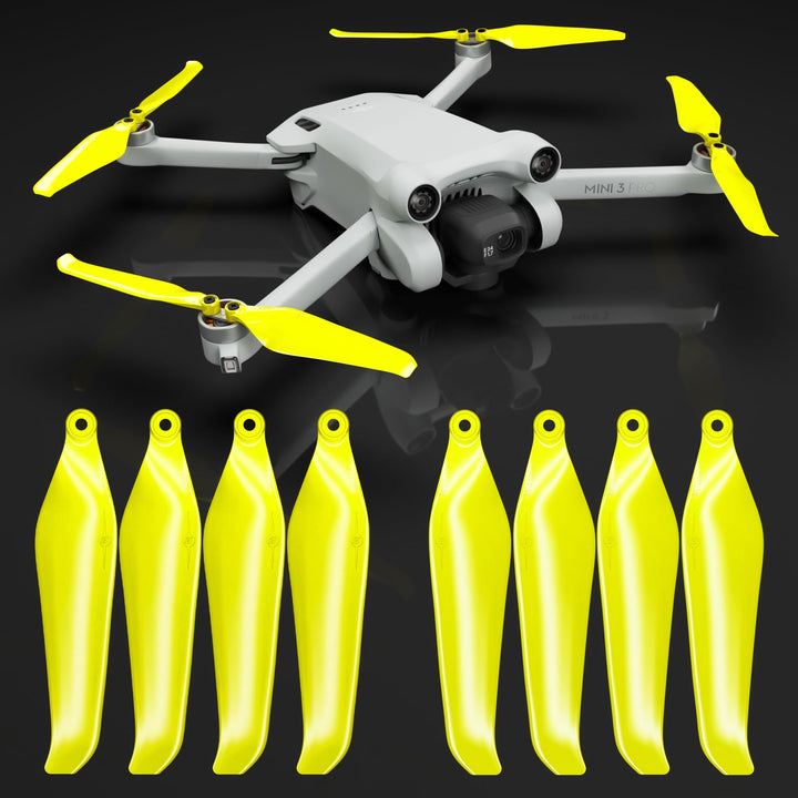 Master Airscrew Stealth Propeller für DJI Mini 3 Pro & Mini 4 Pro - Elektrisch, 4 Propeller im Set,
