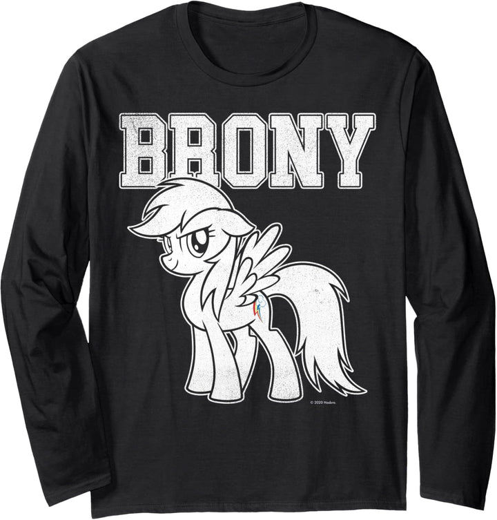 My Little Pony: Friendship Is Magic Brony Collegiate Style Langarmshirt