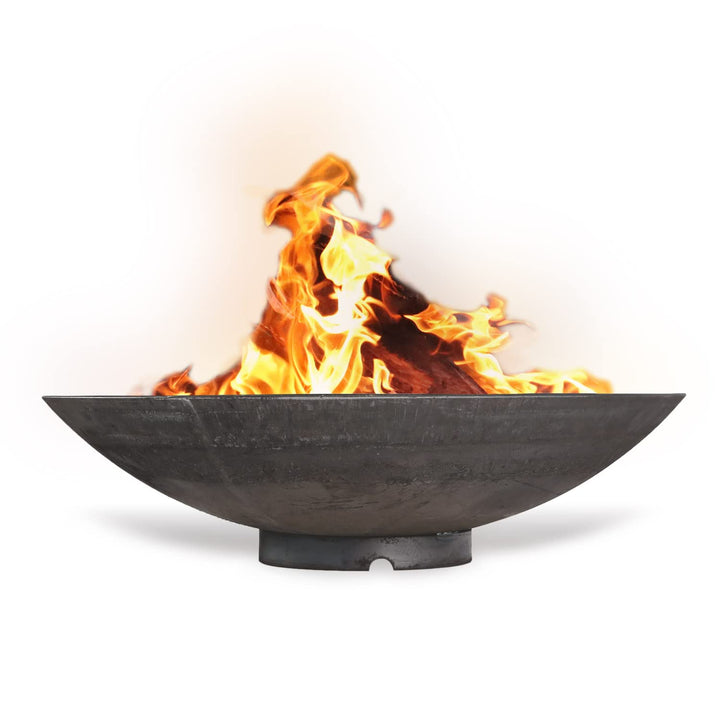 CLGarden Design Feuerschale rund 80 cm aus 2,5 mm Cortenstahl Garten Feuerstelle 80cm extra robust Ø
