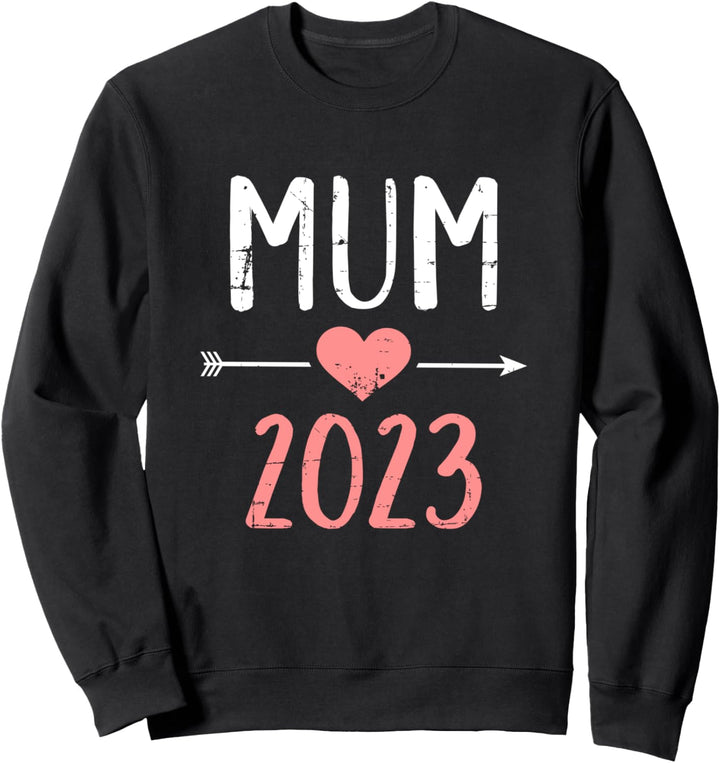 Mama 2023 zur Schwangerschaft Ankündigung Sweatshirt