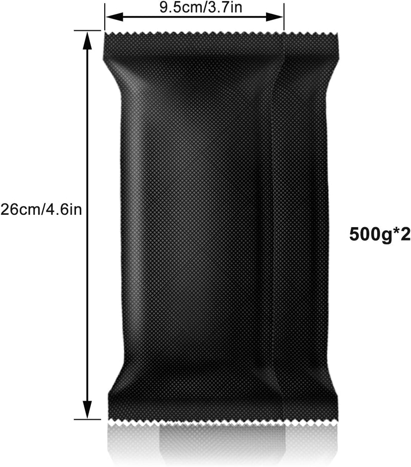 Boadw 4x500G Luftentfeuchter Auto wiederaufladbar Feuchtigkeitskissen Mikrowelle schnell wirkende En