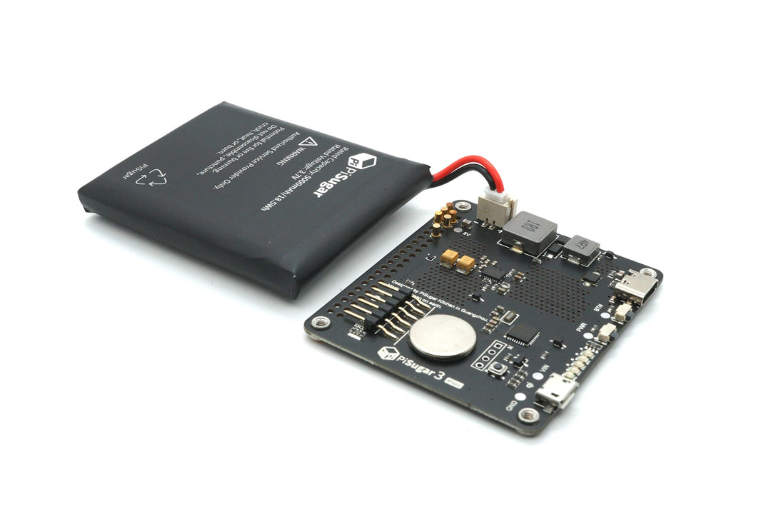 Pisugar 3 Plus Tragbares 5000 mAh UPS Lithium Battery Power Modul Platform für Every Raspberry Pi 3B