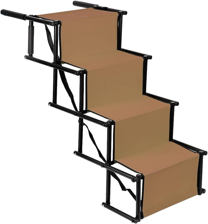 Hunderampe,Haustiertreppe,Hundetreppe Auto Klappbar,Hundetreppe für kleine und Grosse Hunde,Gelenksc