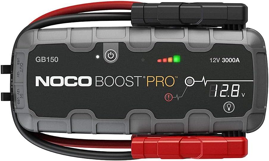 NOCO Boost Pro GB150, 3000A - 12V UltraSafe Starthilfe Powerbank, Auto Batterie , Tragbare USB Ladeg
