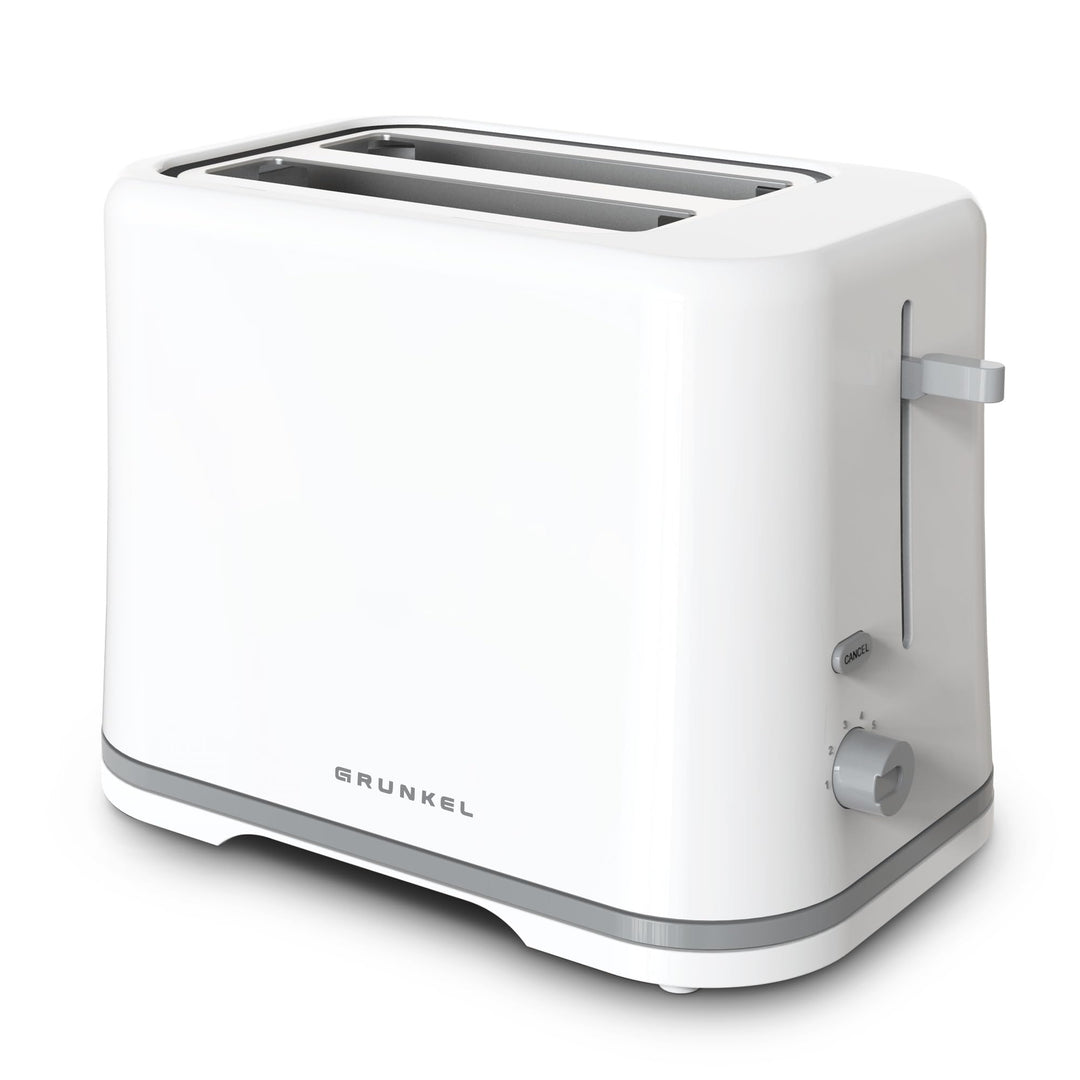 Grunkel - TSB-EASYTOAST - Double slot toaster with electronic 6-stage browning control - Shut-off fu