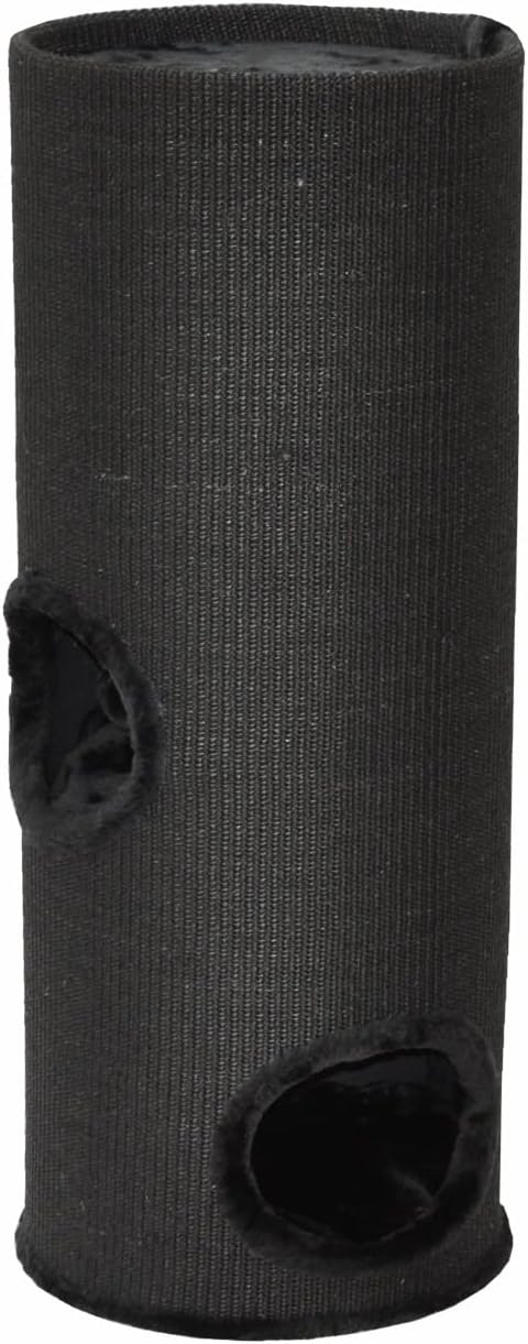 nanook Kratztonne Kratzbaum Oskar - Spieltonne für Katzen XXL mit 3 Höhlen und Spielball - Höhe 100