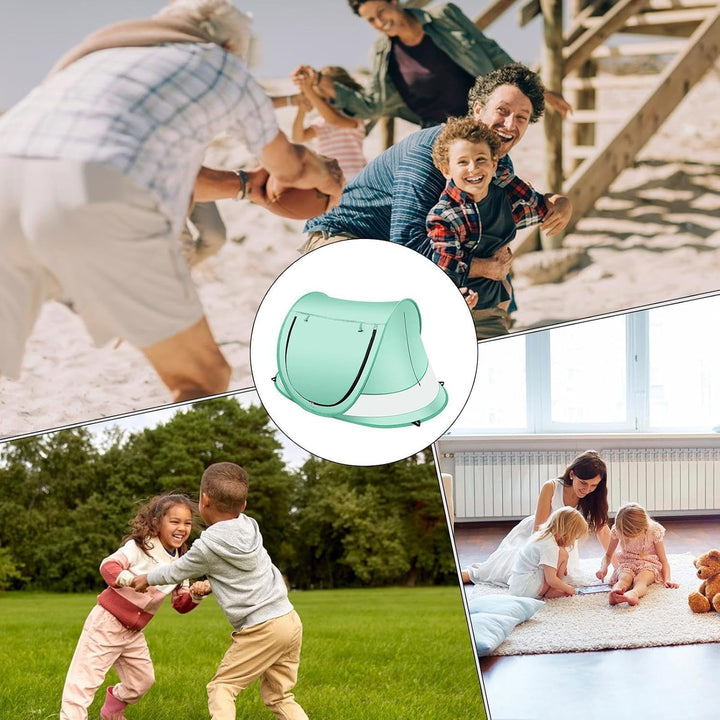 Kinder Strandzelt | Zusammenklappbares UPF 50+ Kinder-Sonnenschutzdach,Spielzelt - für Outdoor den P